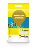 WEBER Webercolor premium cement - šedá 5kg - pytel